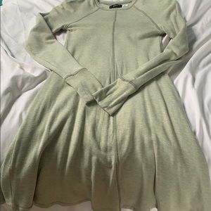 BDG olive green play dress